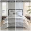 Ensembles de literie surdimensionnés, maison de chambre à coucher en coton jacquard