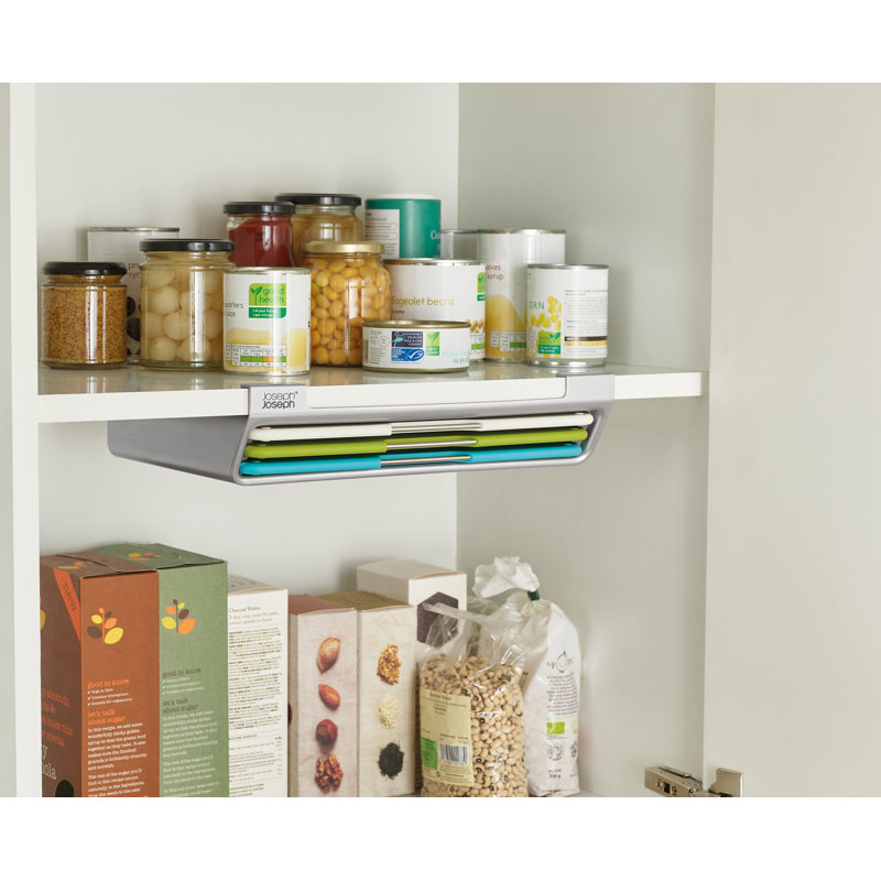 Folio Slim 3-Piece Under-shelf Cutting Board Set, Large - 13.5" L x 9.5" W