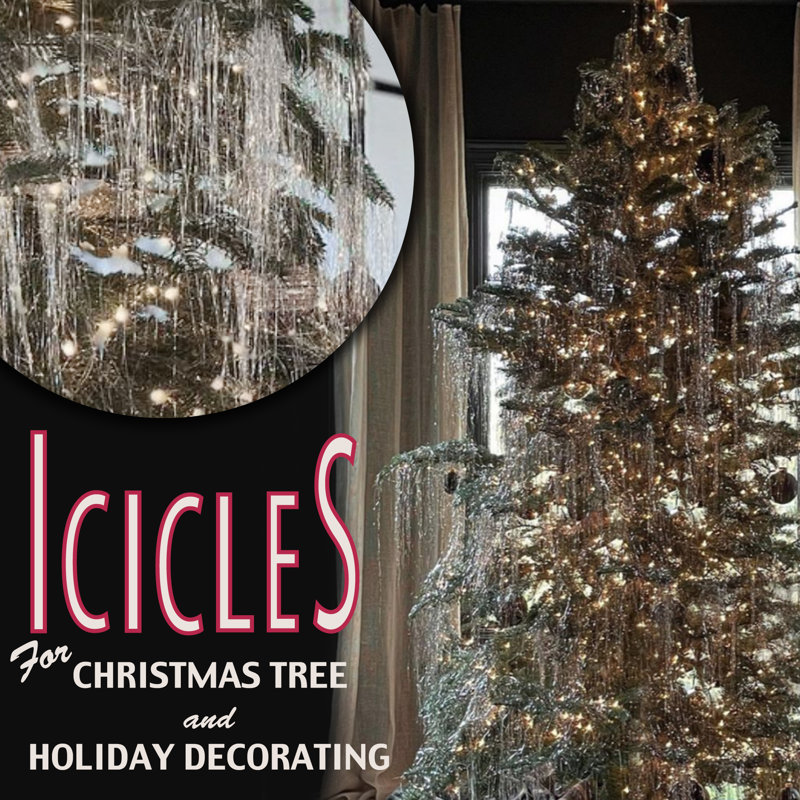 36'' Tinsel, Blue