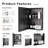 Bathroom Medicine Cabinet (Black)