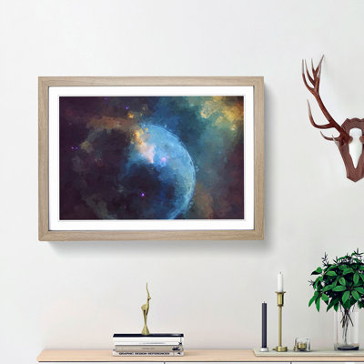 Out of Space Vol.44 in Abstract - Picture Frame Graphic Art Print