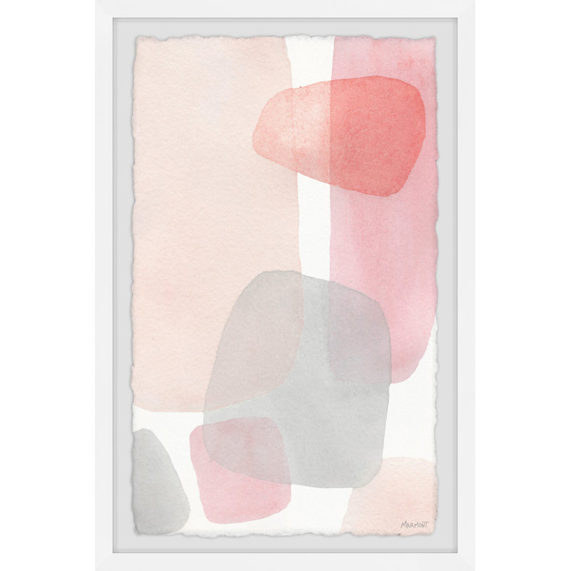 Enlarged Stones - Single Picture Frame Painting, 61 cm H x 41 cm W x 3.81cm D