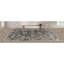 Oriental Area Rug in Dark Green/Ivory-81199415