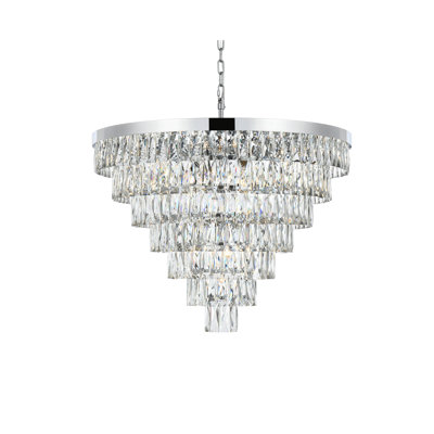 Iva 32 inch Round Chandelier 