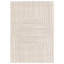 Tapis rayé ivoire / beige Quillan-474137394