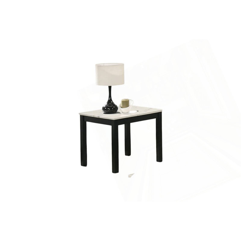 Ensemble de table 3 pièces de style contemporain, Blanc
