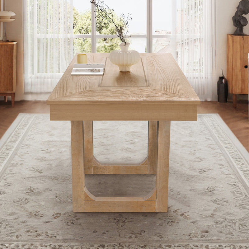 Table de salle à manger extensible 60 "à 78", Naturel