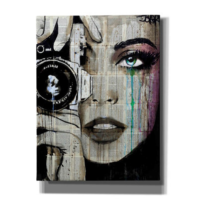 Zoom by Loui Jover - Wrapped Canvas Print