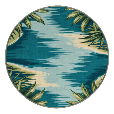  Tapis hawaïen lavable