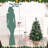3Ft Pre-Lit Artificial Mini Christmas Tree With Multicolor Led Lights & Bag Potted Base, Battery Operated Snow Flocked Tree