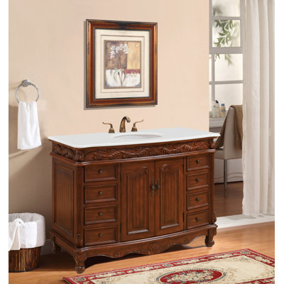 Ensemble de meuble-lavabo simple de 48 po pour la salle de bain Mariella