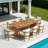 8 - Person Acacia Wood Patio Dining Set With Rectangular Table-1572468728