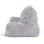 icon Fleece Reading Support Pillow - Cream-1838687495