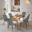 Ensemble de 4 chaises d'appoint Everly Quinn
