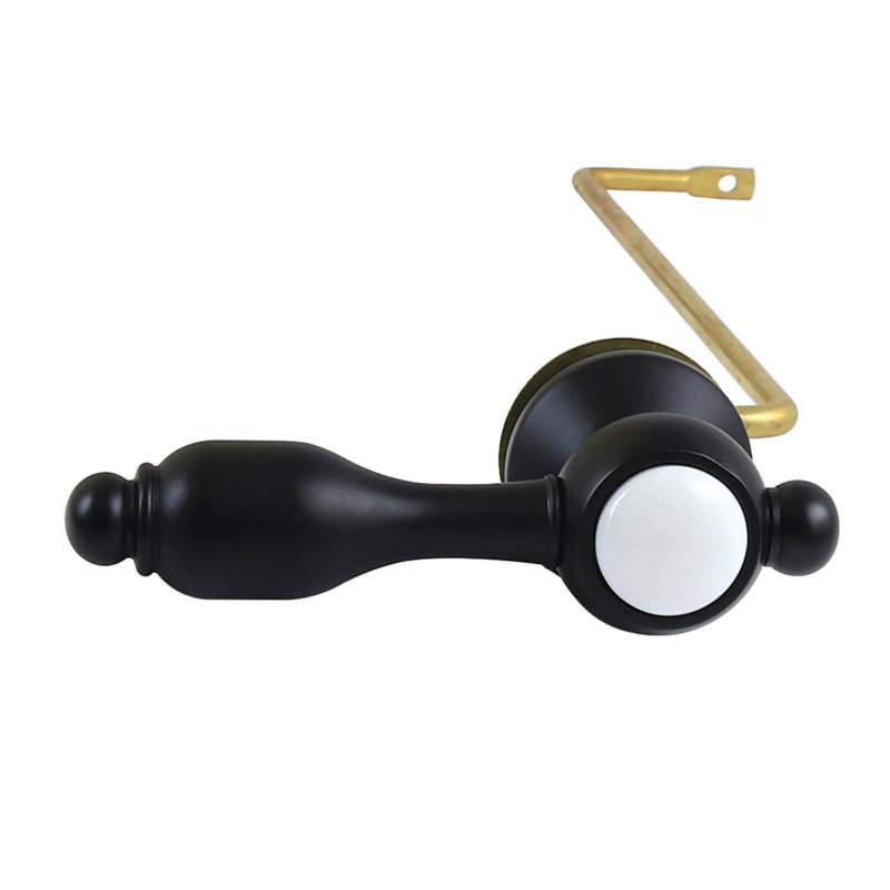 Kingston Brass Tudor Side Mount Toilet Tank Lever, Matte Black