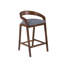 Tabouret de comptoir rembourré 27,36 po Piera-883441038