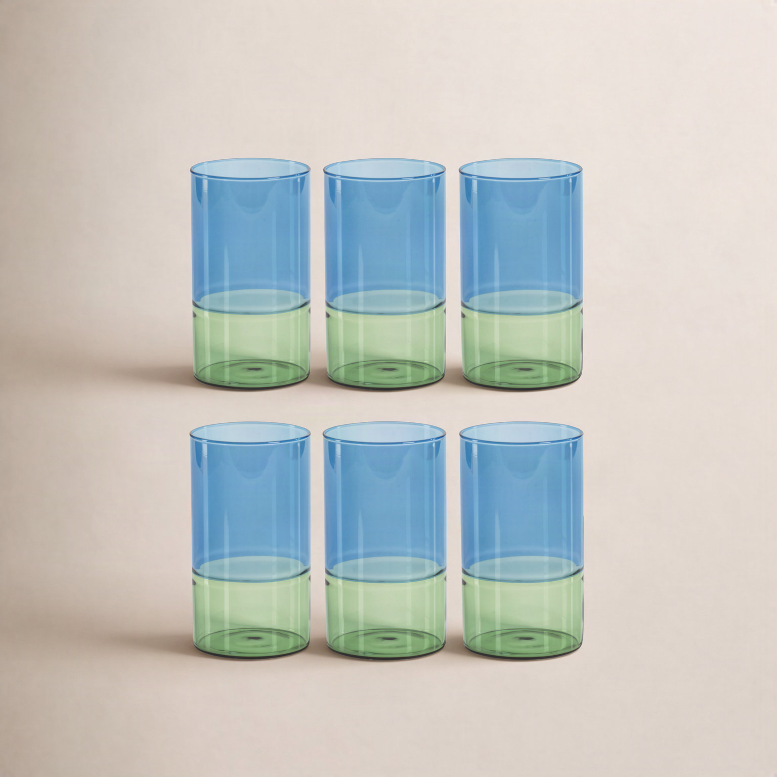 Bruce Two-Tone Highball Glass