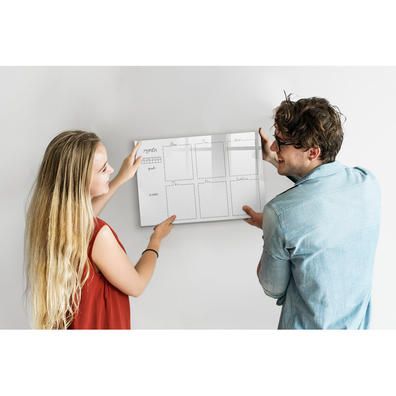 Magnetic Glass Dry Erase Board