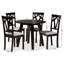 Ensemble repas pour quatre personnes