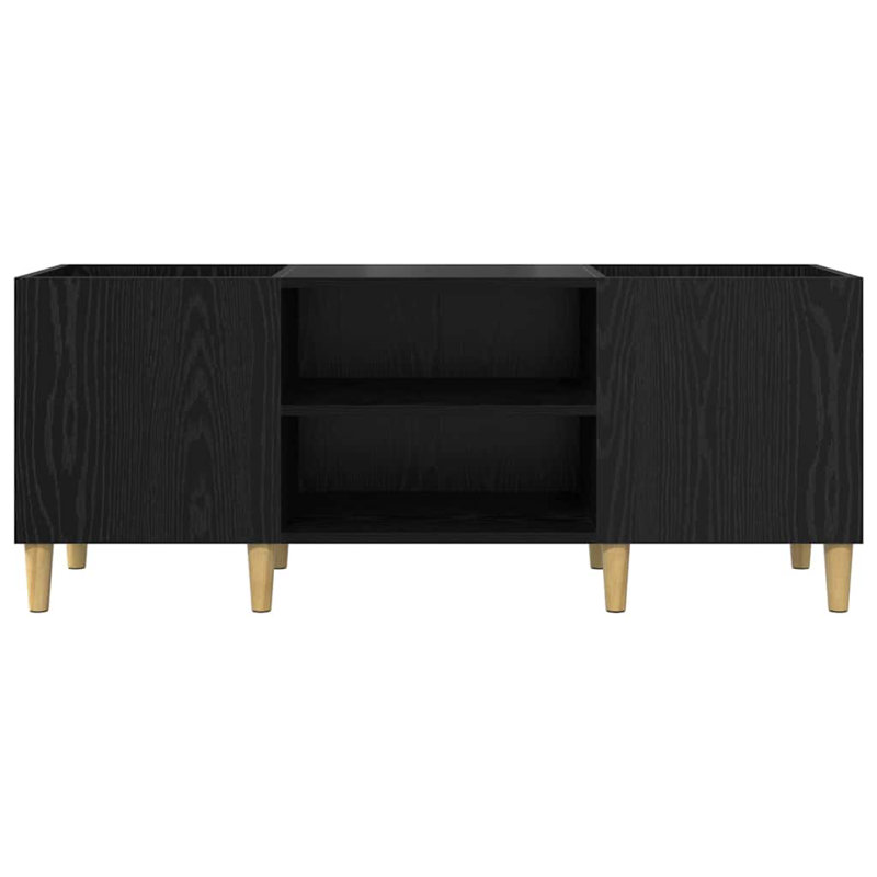 48cm H Accent Cabinet, Black Oak