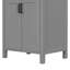 Meuble-lavabo moderne avec lavabo, portes à fermeture douce, solution de rangement élégante