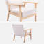 Lodgeste 64cm Wide Polyester Armchair, Scandi-style-92324865