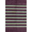 Himalayan Wool Striped Area Rug in Mulberry/Yellow-88942375