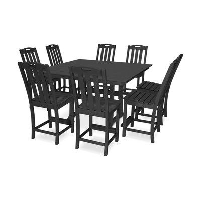 Yacht Club 9 Piece Bar Height Dining Set