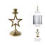 Sagebrook Home 9X5" Star Taper Holder, Gold