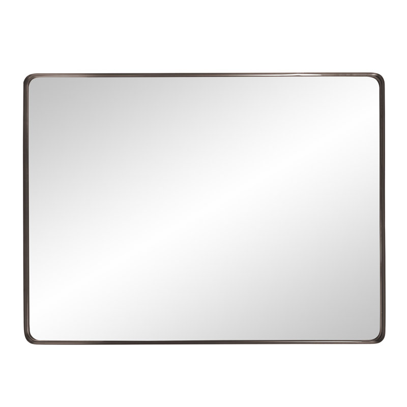 Steele Accent Mirror, 40" x 30" , Brass