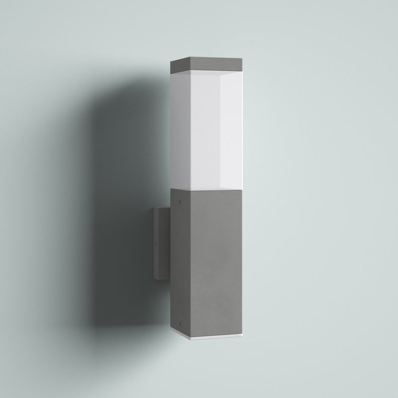 Dale LED Wall Light, Silver