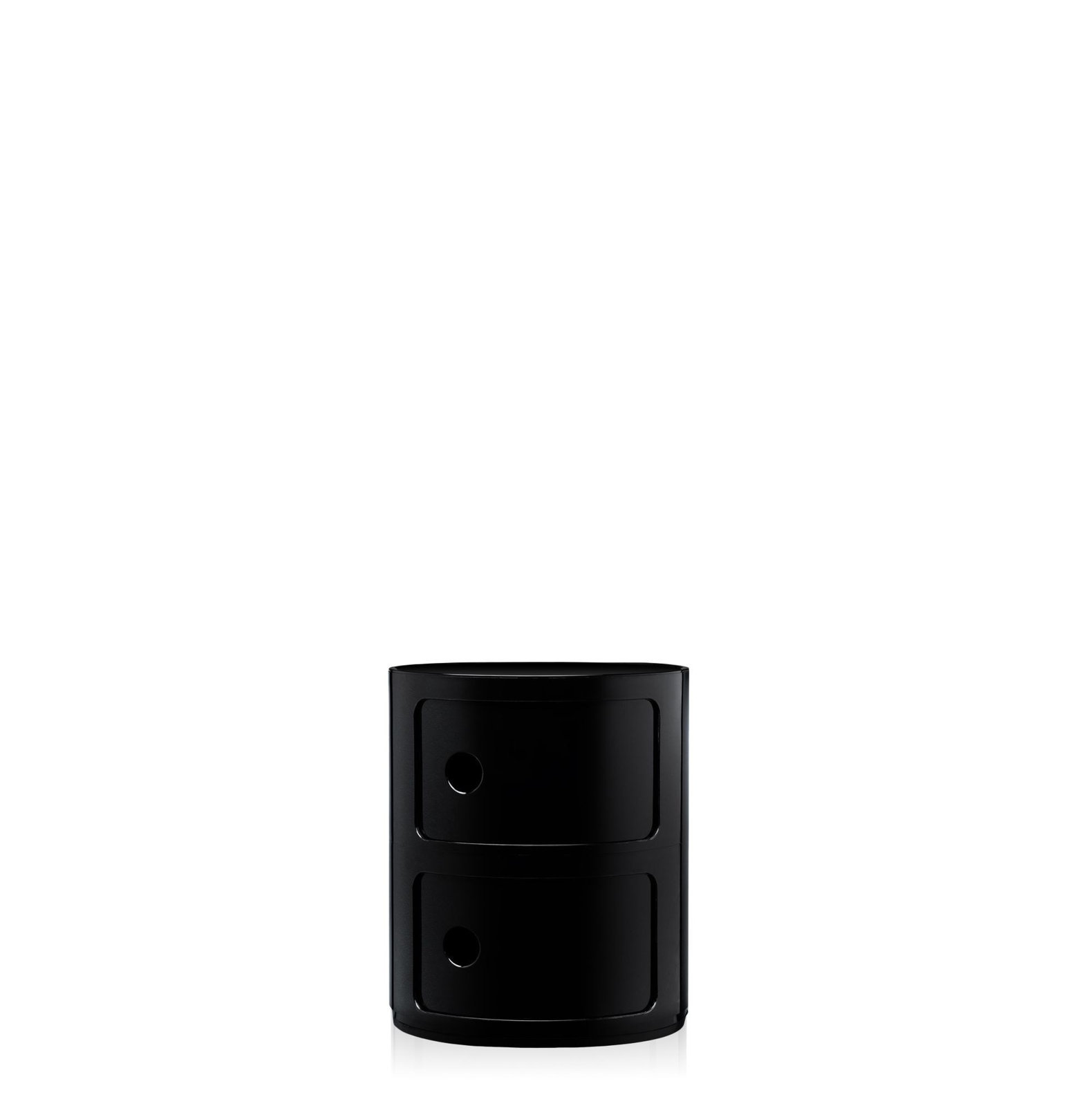 Componibili Modular Stacking Unit, Black, 2