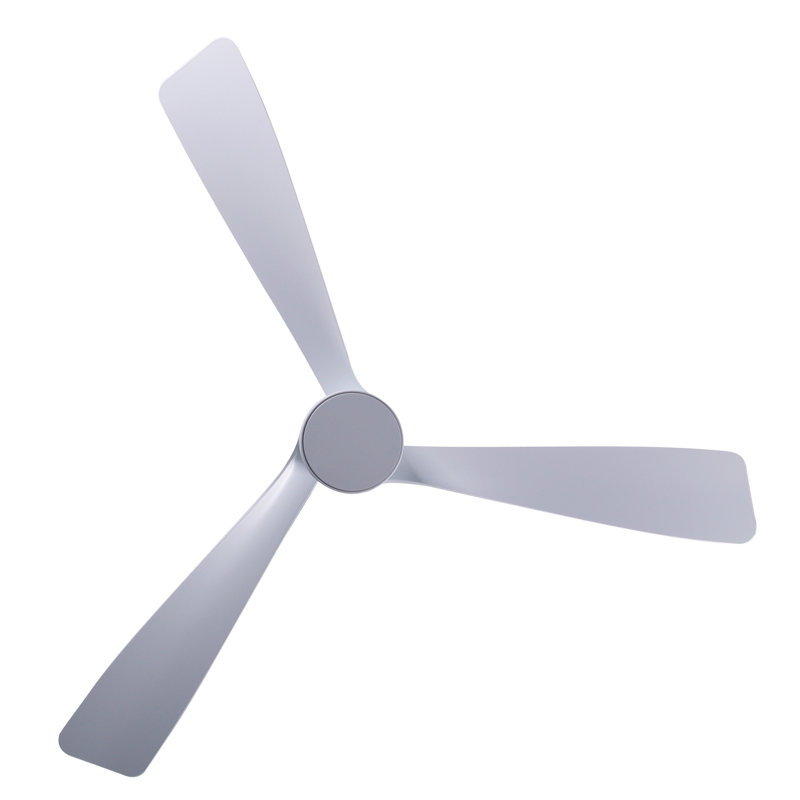 Peregrine 56in 3-Blades Indoor/Outdoor Ceiling Fan with Remote Control and Light, White