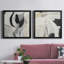 La recherche - ensemble de 2 reproductions d'art sur toile-1119360947-1119360944-1119360938