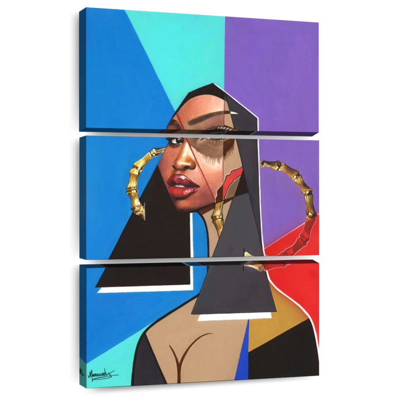 Leisha Mona Lisa noire, H 45 po x l 28 po