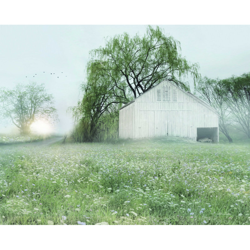 «Green Country Morning», reproduction sur toile, H 18 po x l 24 po