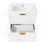 Meuble-lavabo mural 24 po avec 2 tiroirs 24 po-440503909