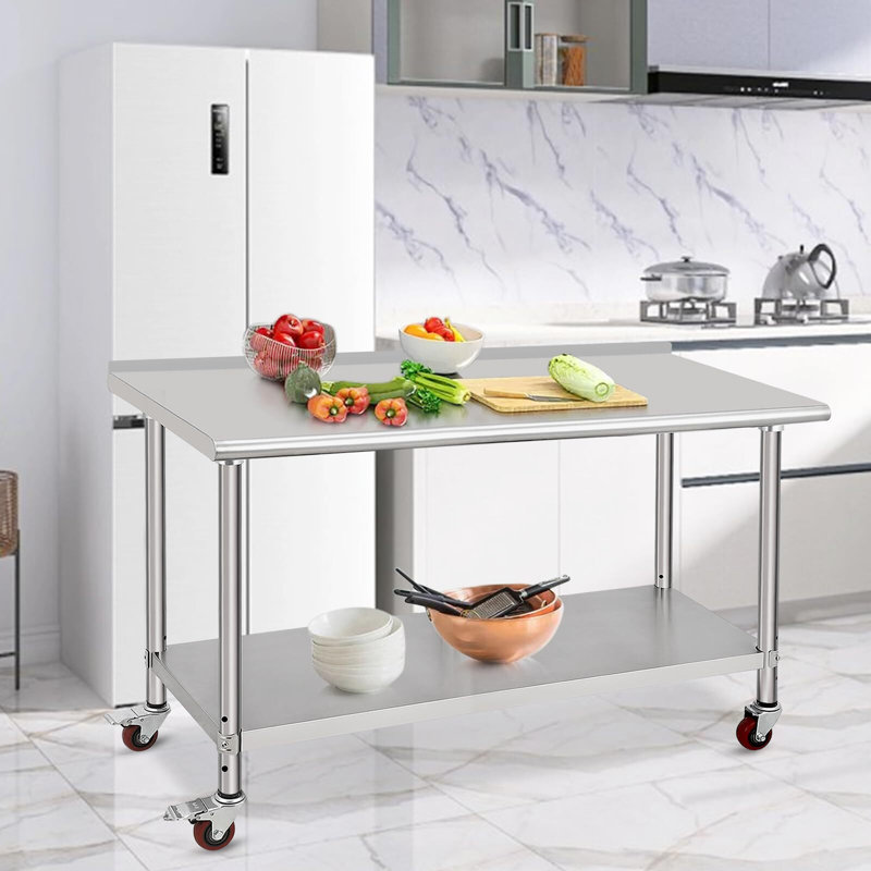 Établi avec roulettes Digna, H 35 po x l 60 po x P 24 po