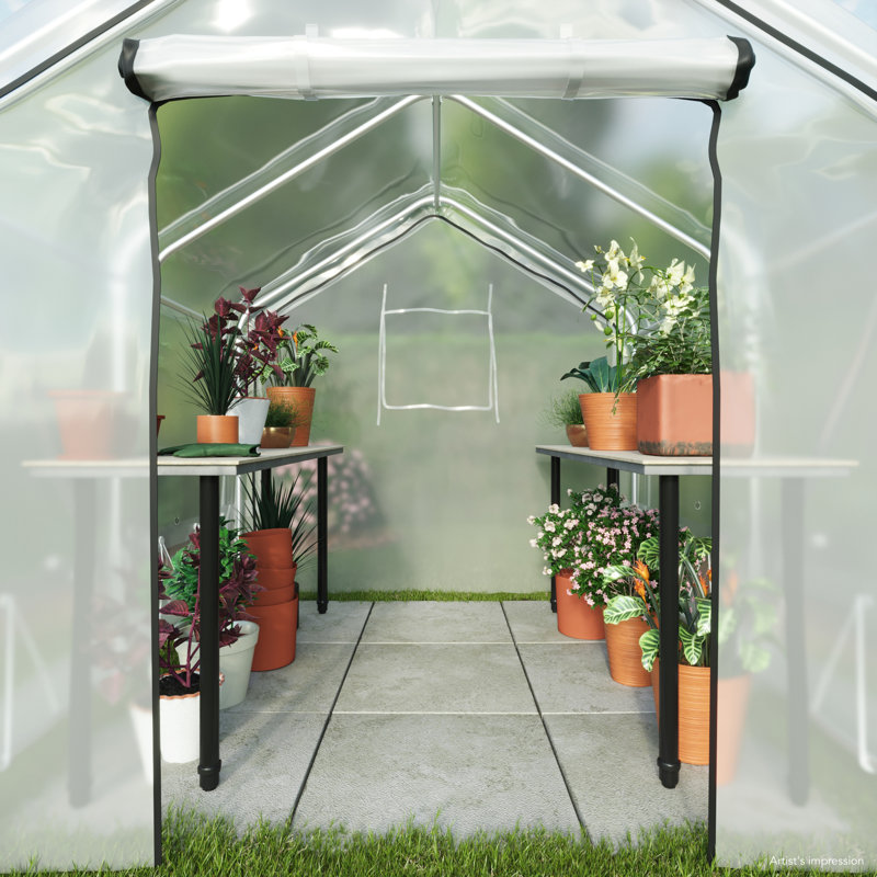 Hestia Hobby Greenhouse, 70cm H x 70cm W x 70cm D
