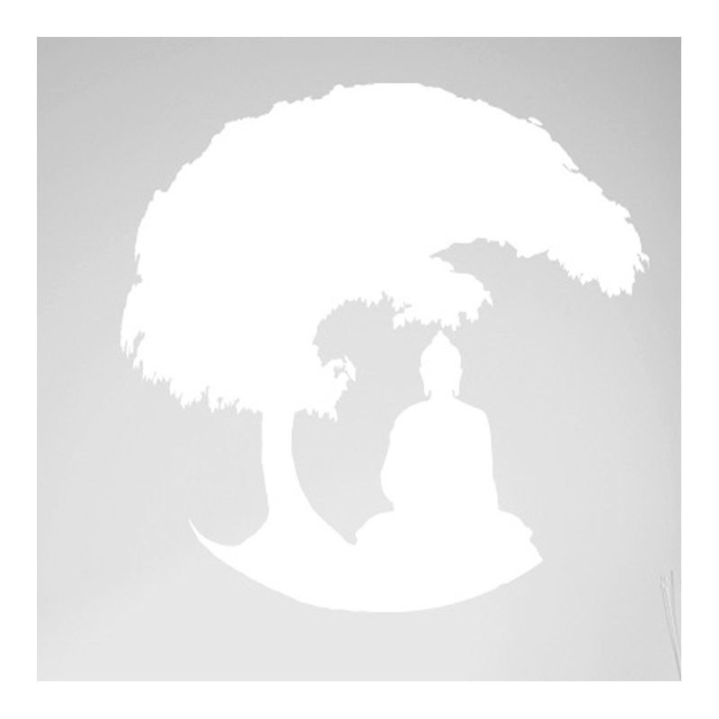 Religious & Spiritual Wall Decal, White
