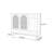 Shoe Storage Cabinet-122587401