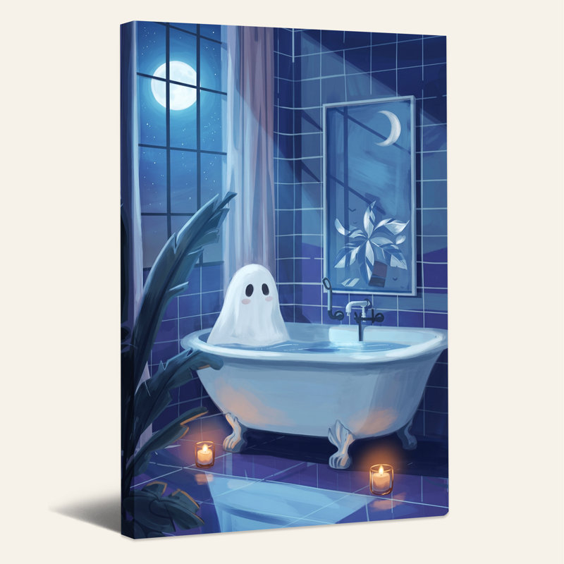 Art mural sur toile Halloween, 36"H x 24"W