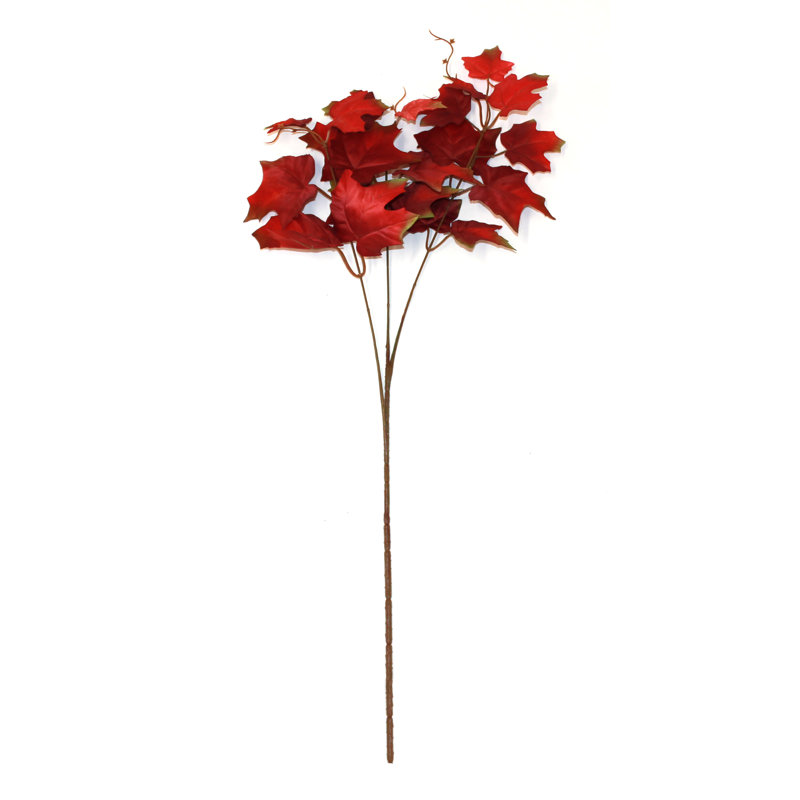 28" Artificial Fall Maple Leaf Spray