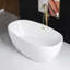 Ember 59'' x 32'' Soaking Acrylic Bathtub-100500624-50499932