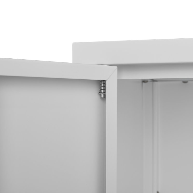 Modern Storage Cabinet With Adjustable Shelves, Magnetic Door Stopper, Aluminum Alloy Handles, And Breathable Design For Home Organization - Ideal For Living Room, Bedroom, Or Entryway