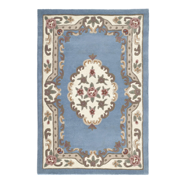 Comfort Oriental Wool Hand Woven Blue