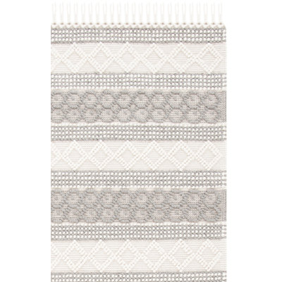Pei Natura Hand Woven Wool Geometric Rug