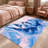 Blue Pink Marble   area rugs for Living Room, Soft and Comfortable, Suitable for all seasons, easy to maintain, machine washable Indoor floor mat, Under Table Farmhouse suitable for Bedroom, Dining Room, Study,  Balcony, Home Decor Patio-241834246