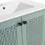 Meuble-lavabo autoportant de 30 po avec lavabo en céramique