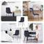 Chaise d'appoint en velours Kyomie-1322679402